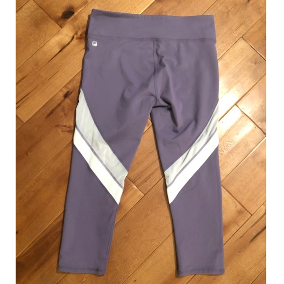 Fabletics Purple Mesh Leggings Size XSMALL - Picture 4 of 7